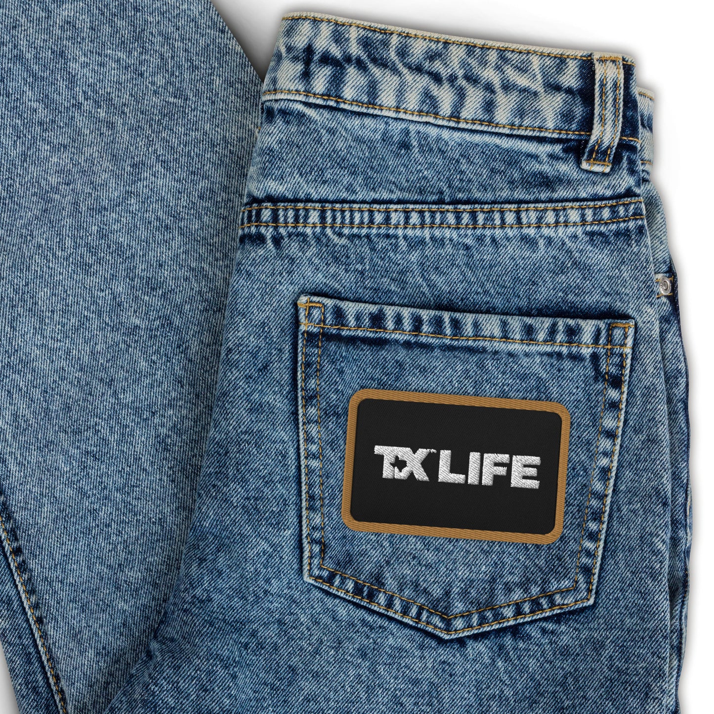 Texas Life Embroidered Patch