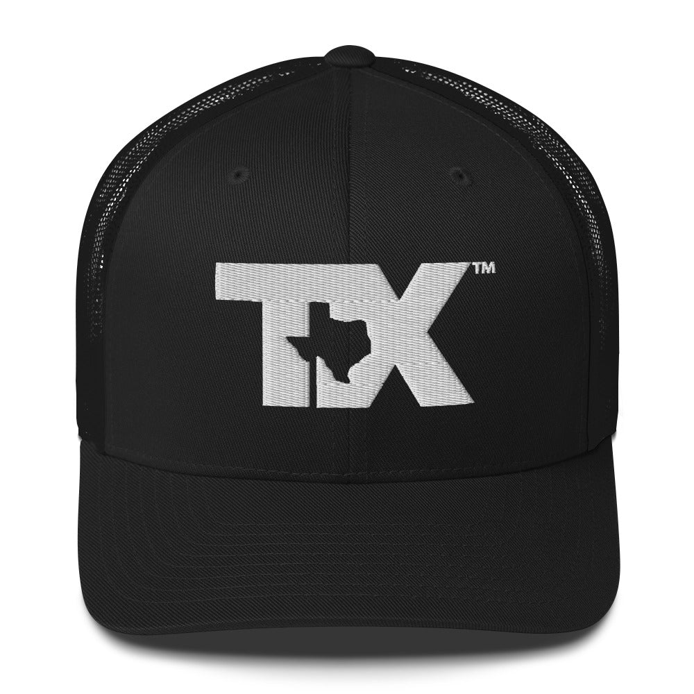 White TX Trucker Hat