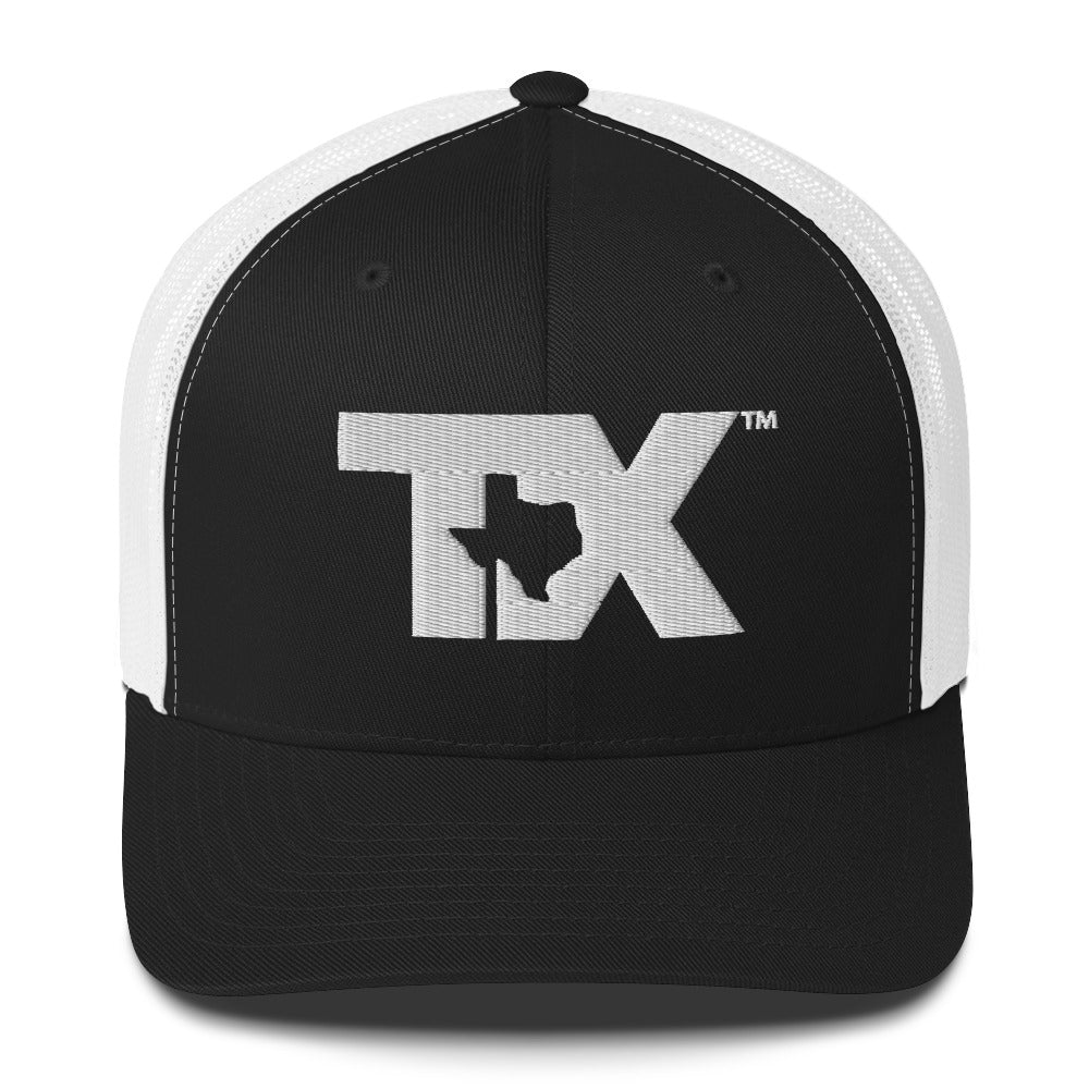 White TX Trucker Hat