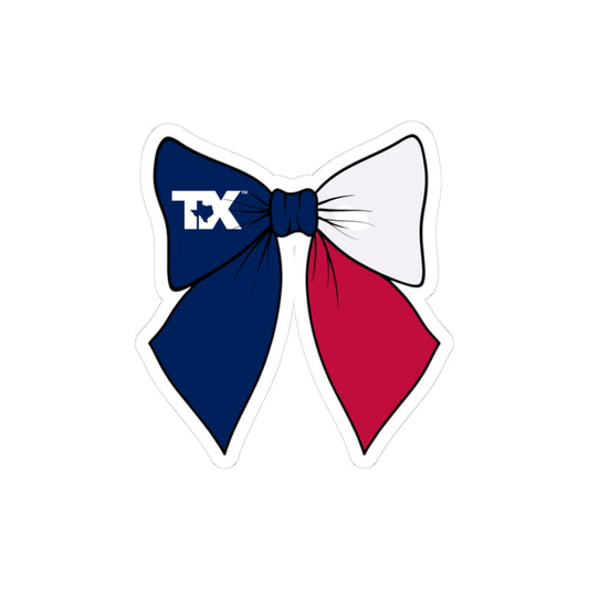 Texas Forever Bow Sticker - TX Life Apparel | Texas Pride, Texas Girlies, Gift for Texas Lovers